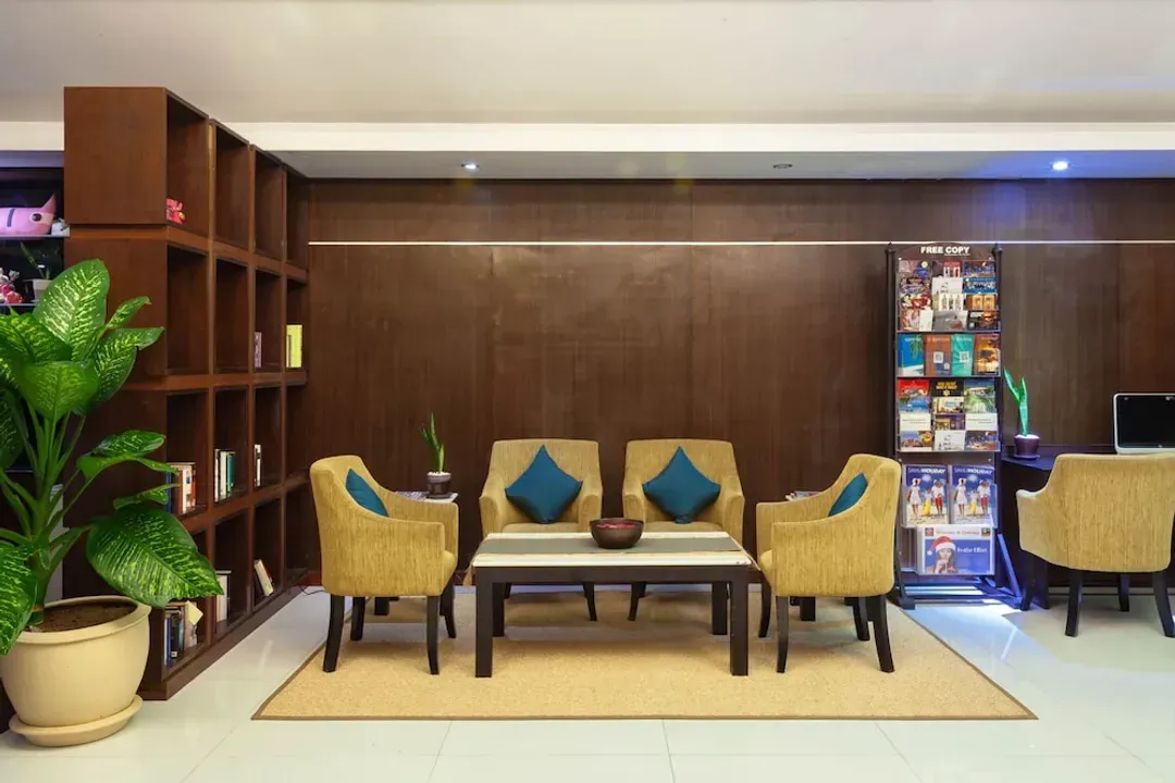 Lobby sitting area