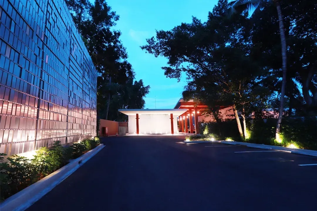 Interior entrance