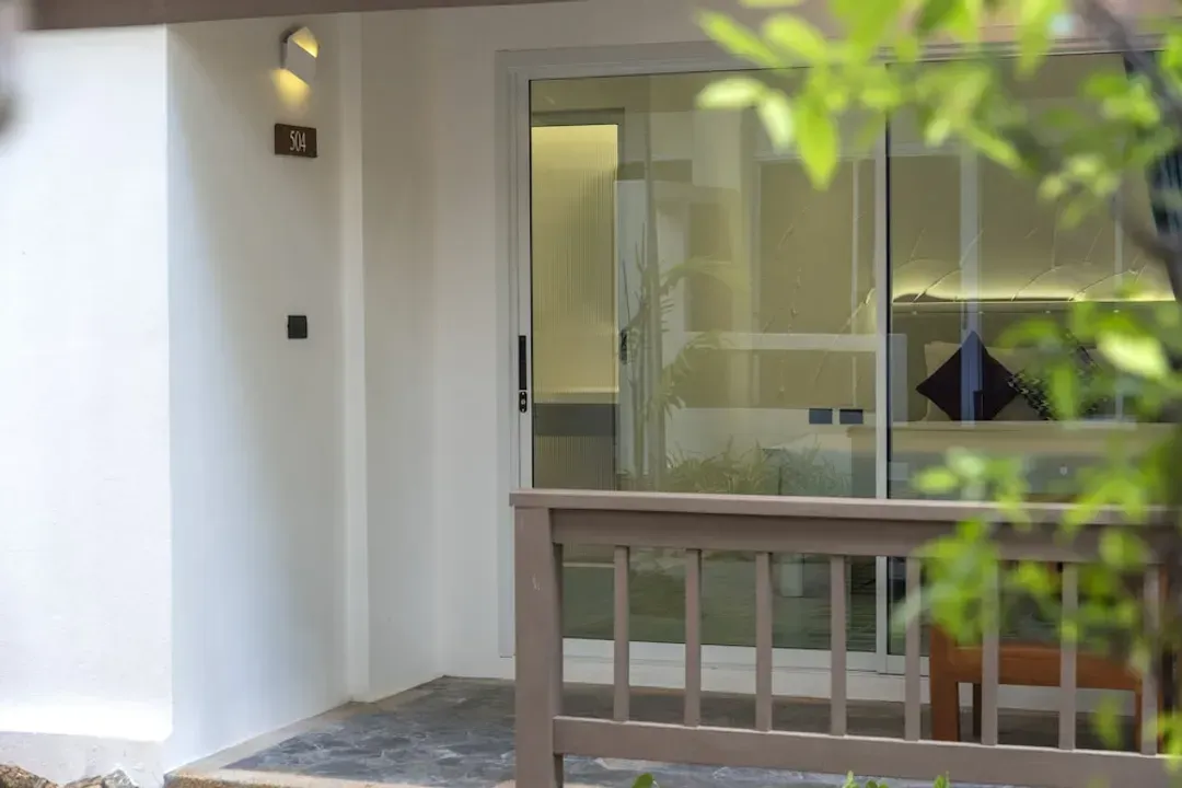 Interior entrance