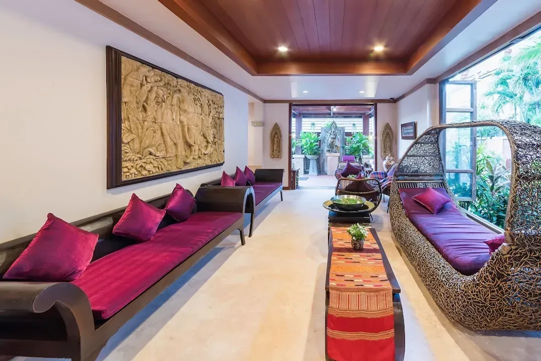Lobby sitting area