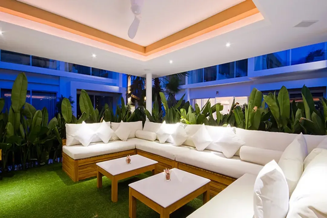Lobby sitting area