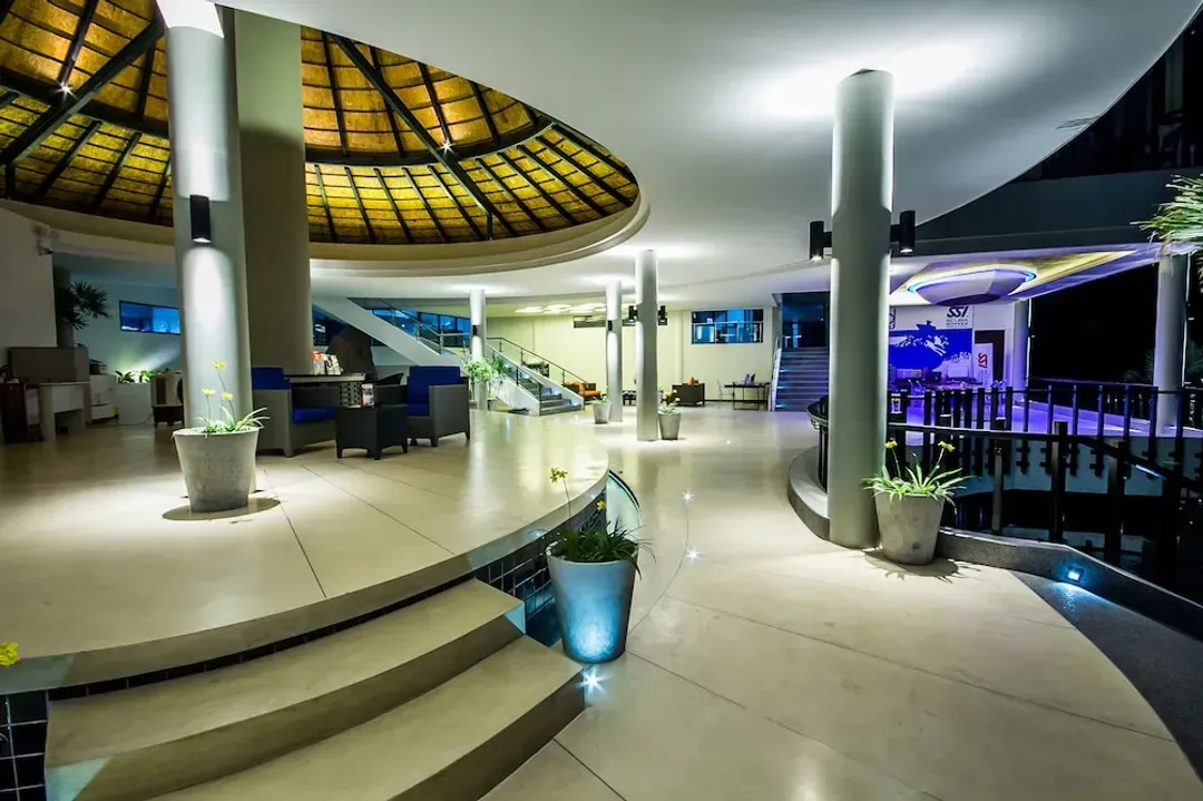 Interior entrance
