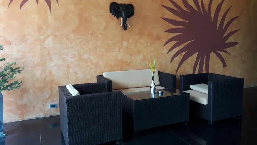 Lobby sitting area