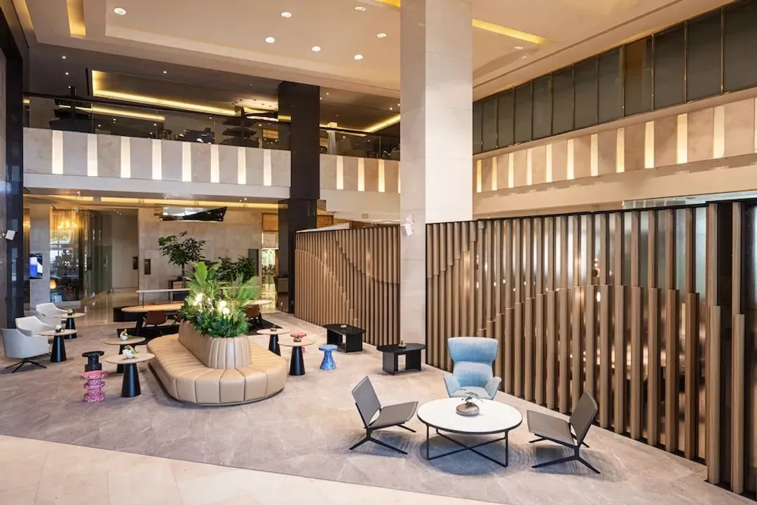 Lobby sitting area