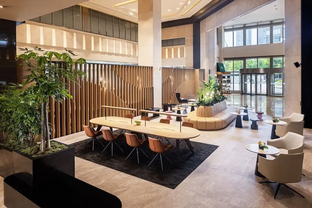 Lobby sitting area