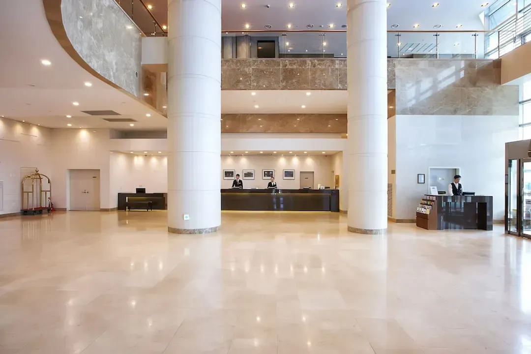 Interior entrance