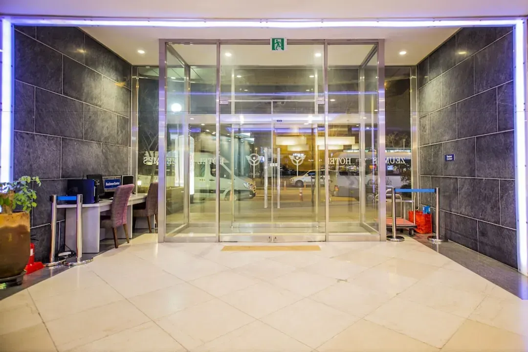 Interior entrance