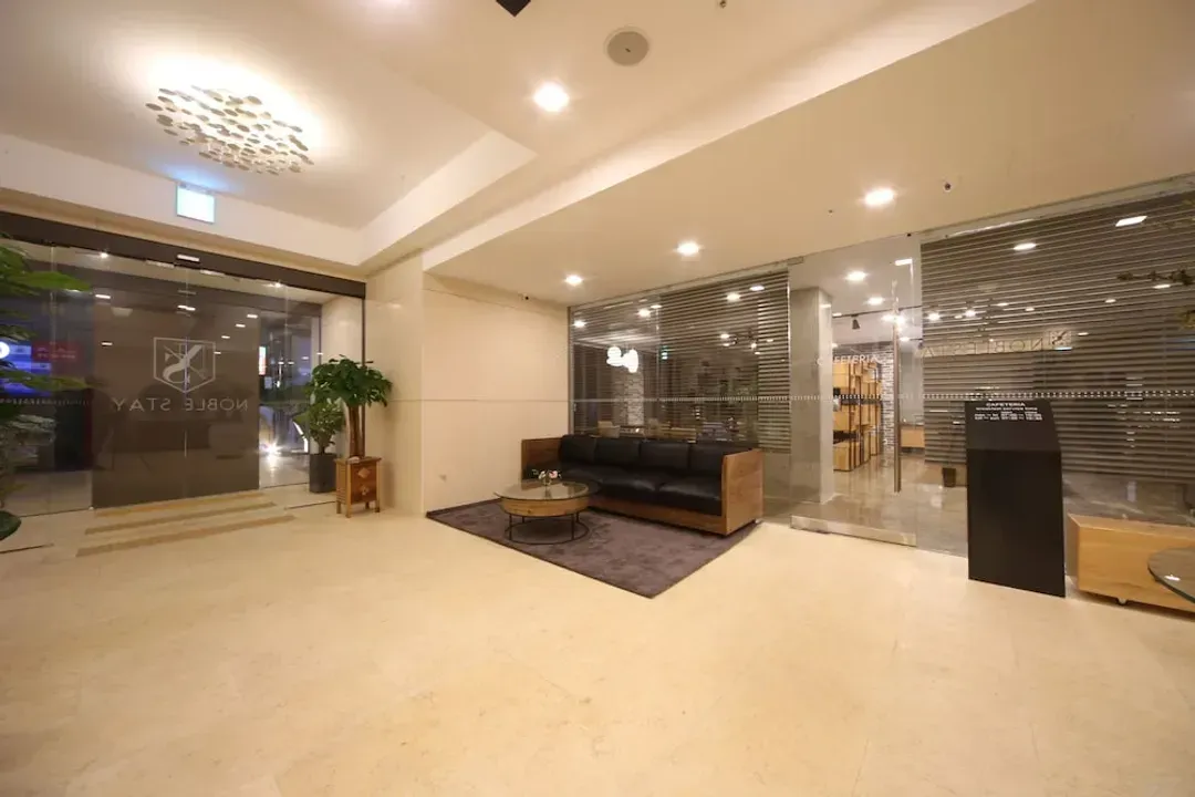 Interior entrance