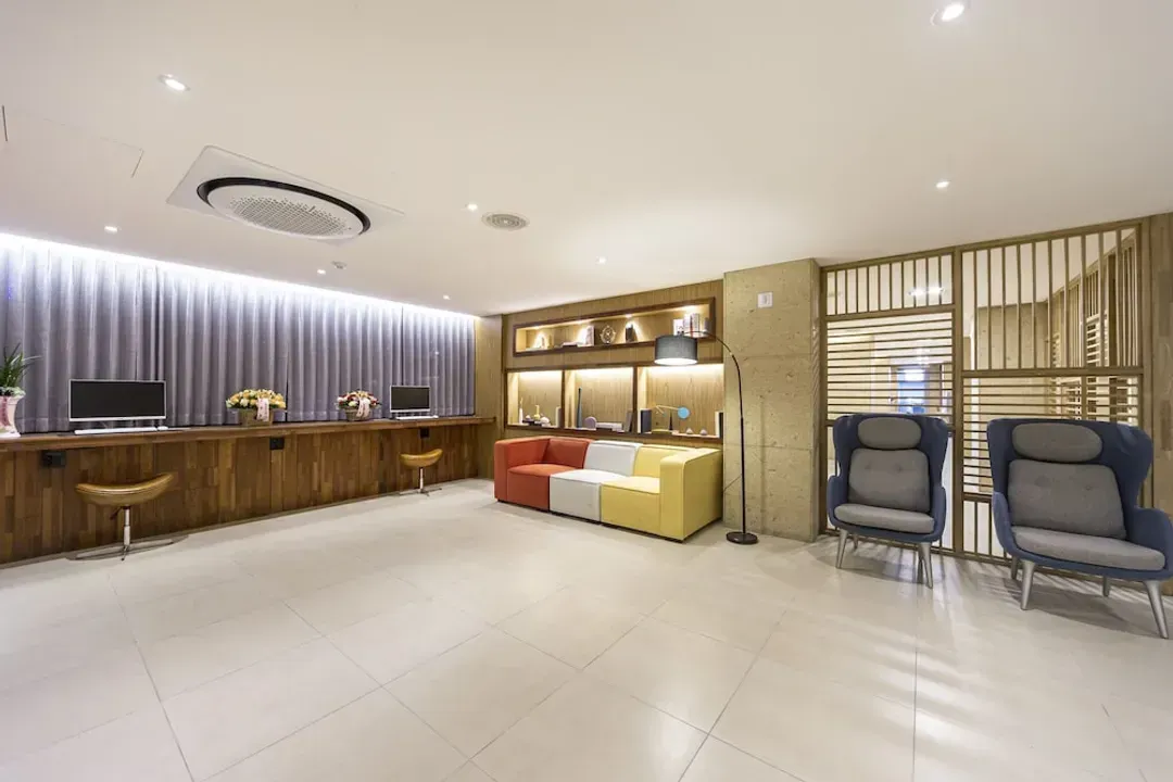 Lobby sitting area
