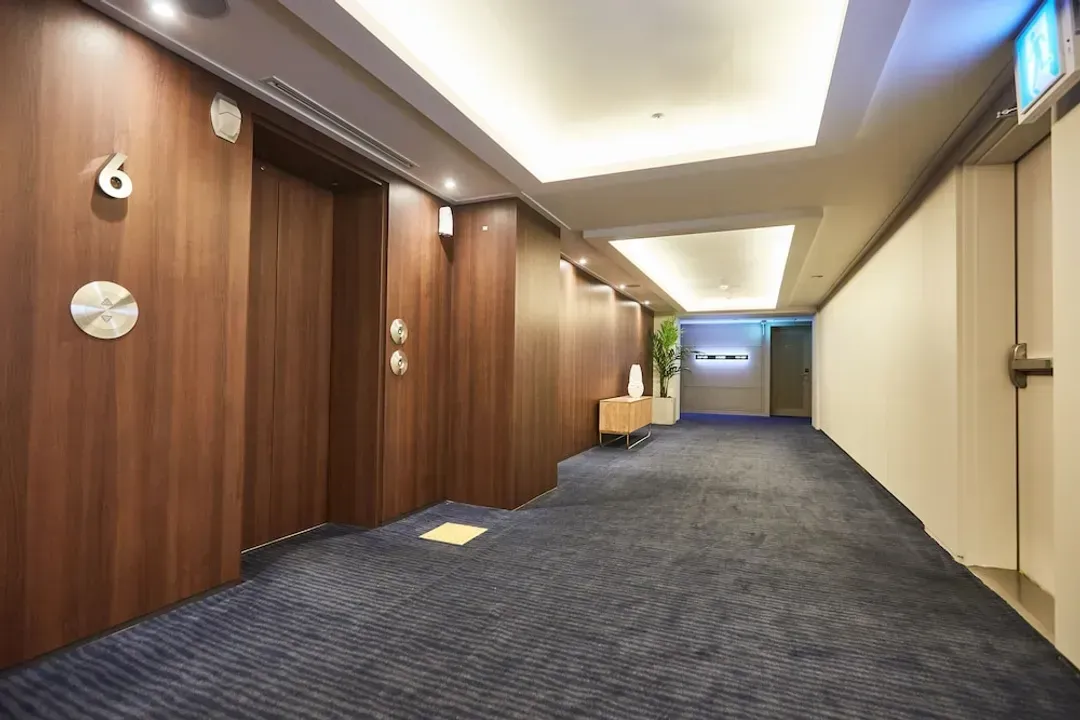 Interior entrance