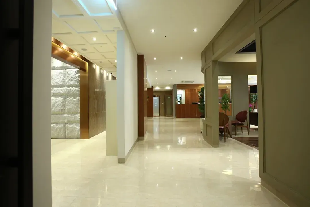 Interior entrance