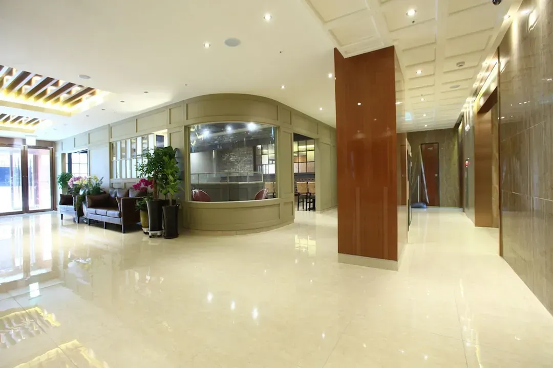 Interior entrance