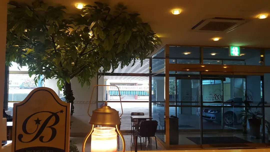 Interior entrance