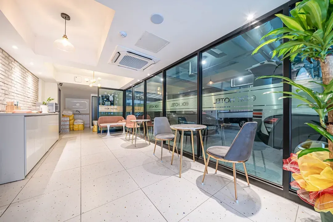 Lobby sitting area