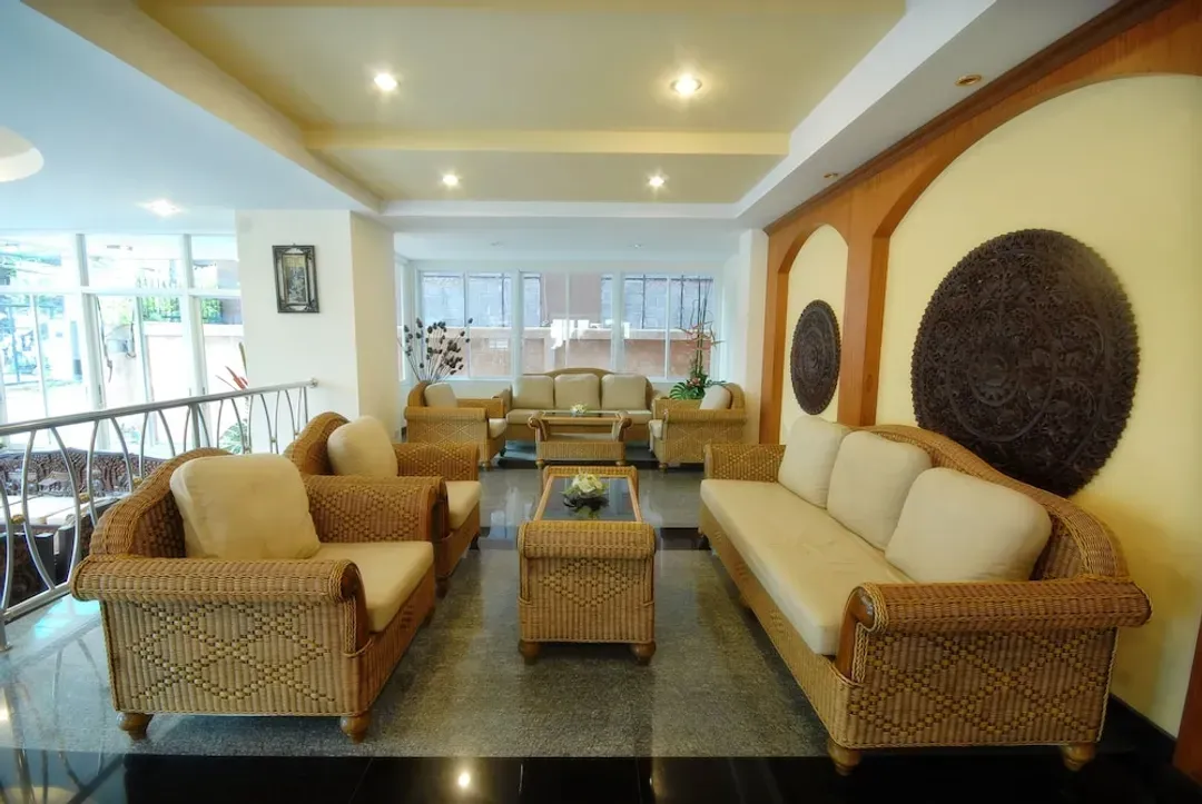 Lobby sitting area