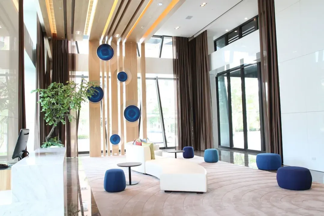 Lobby sitting area