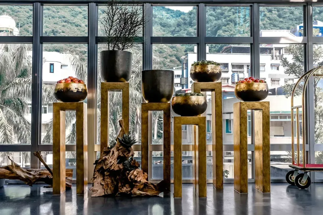 Interior entrance
