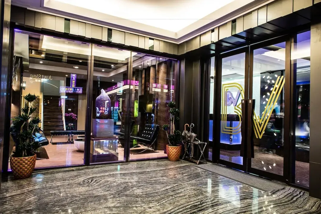 Interior entrance