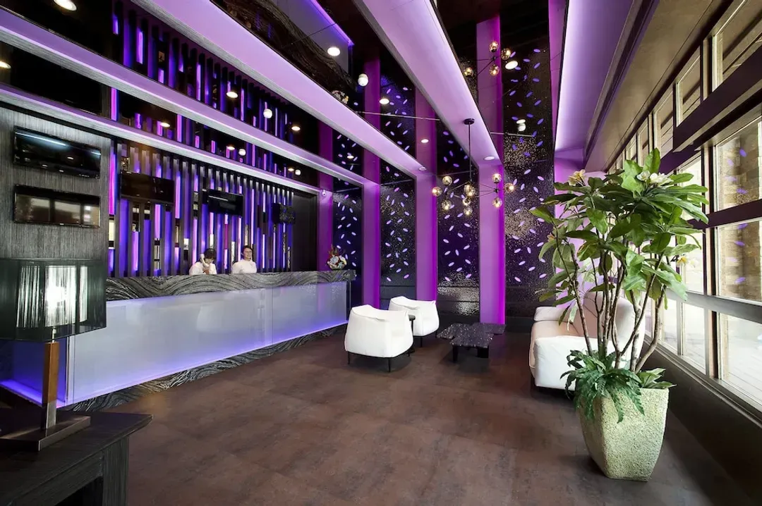 Lobby sitting area