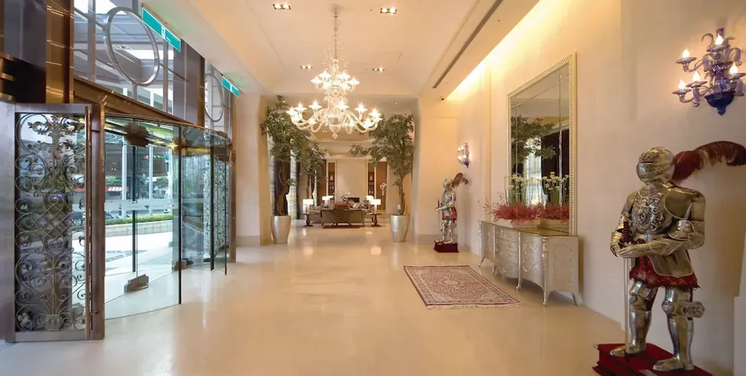 Interior entrance