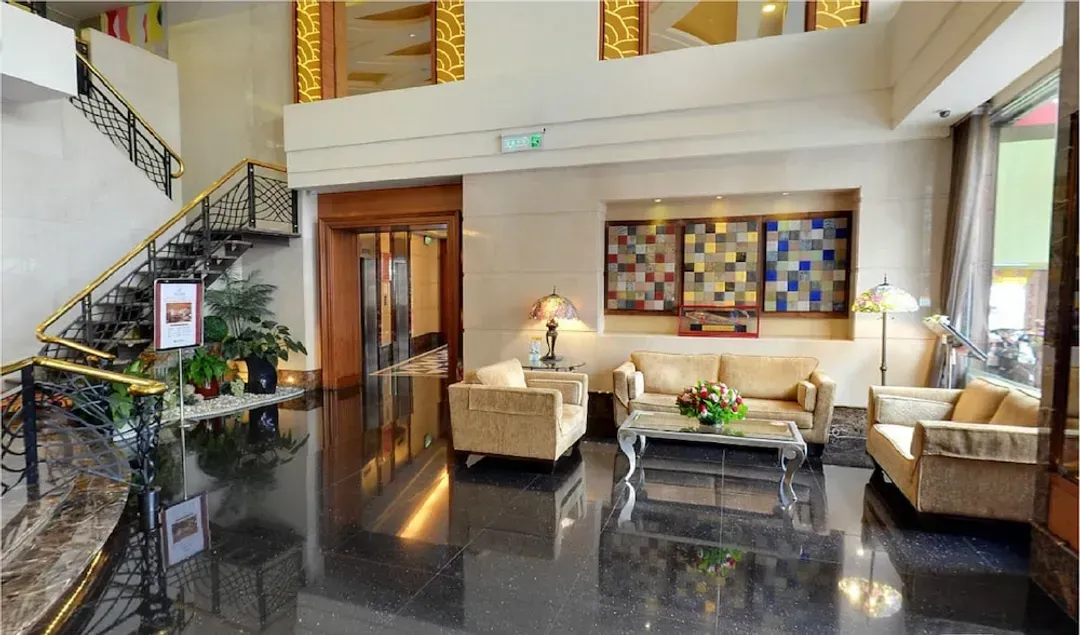 Lobby sitting area