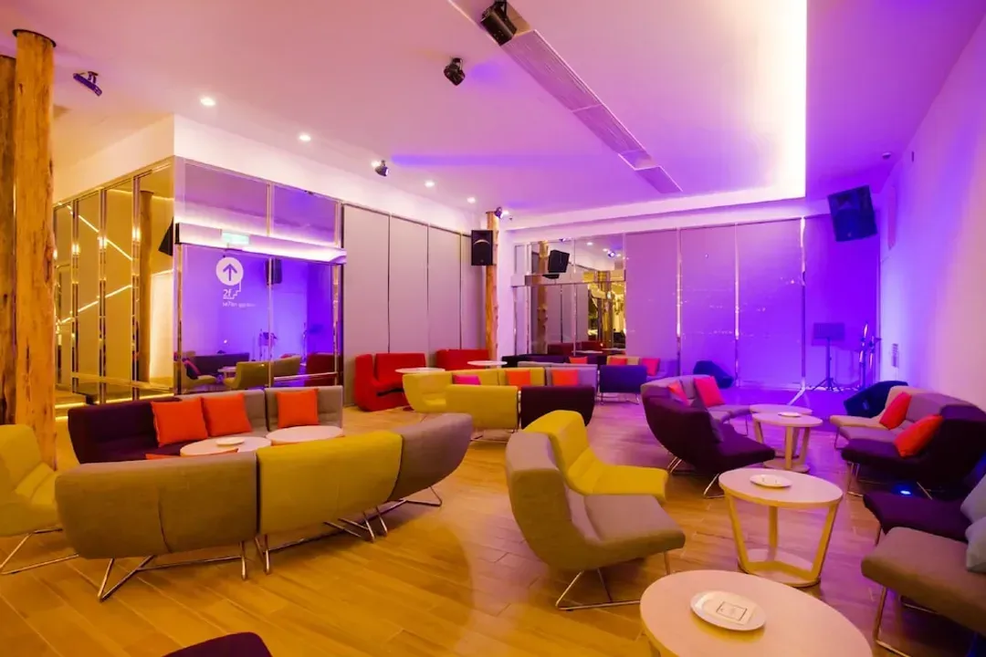 Lobby sitting area