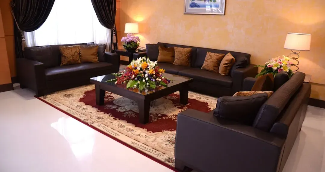 Lobby sitting area