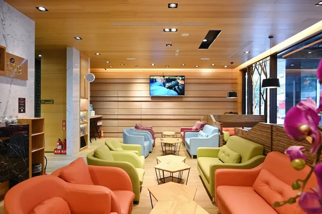 Lobby sitting area
