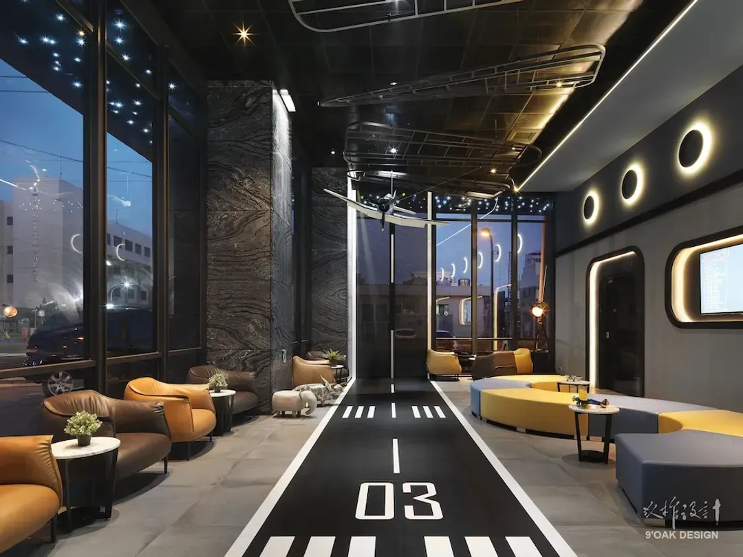 Lobby sitting area