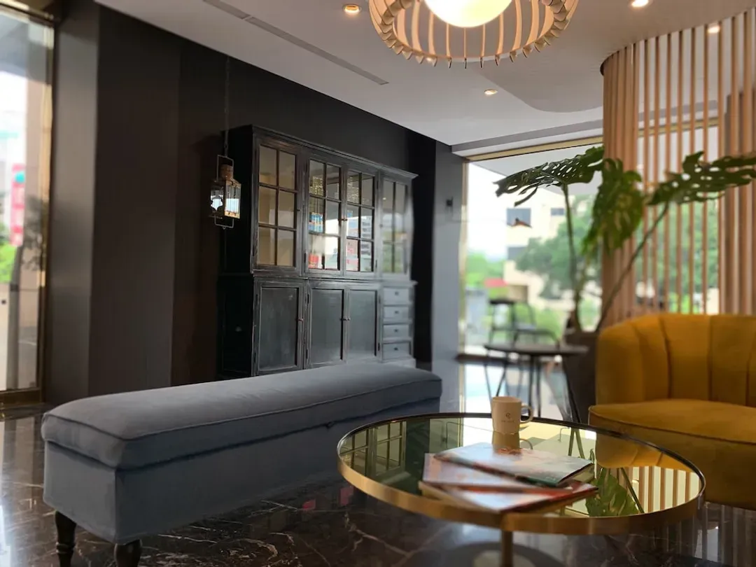 Lobby sitting area