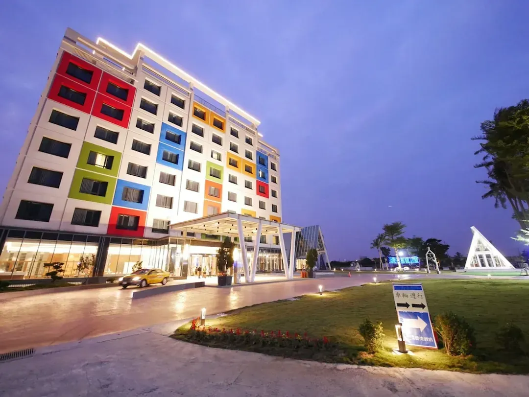 Front of property - evening/night