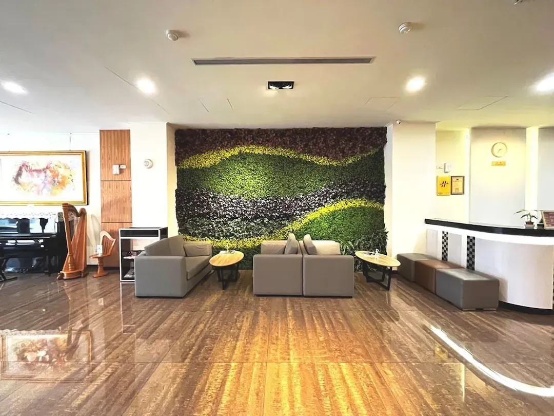 Lobby sitting area