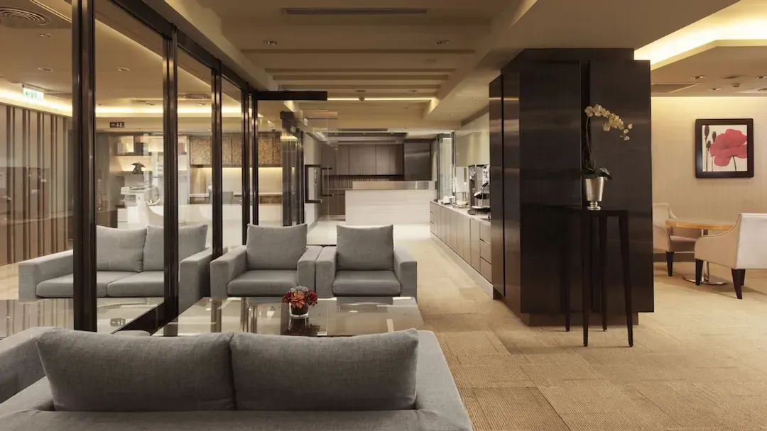 Lobby sitting area