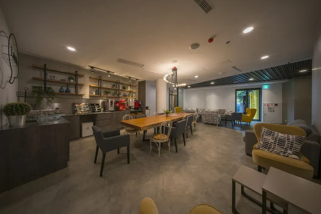 Lobby sitting area