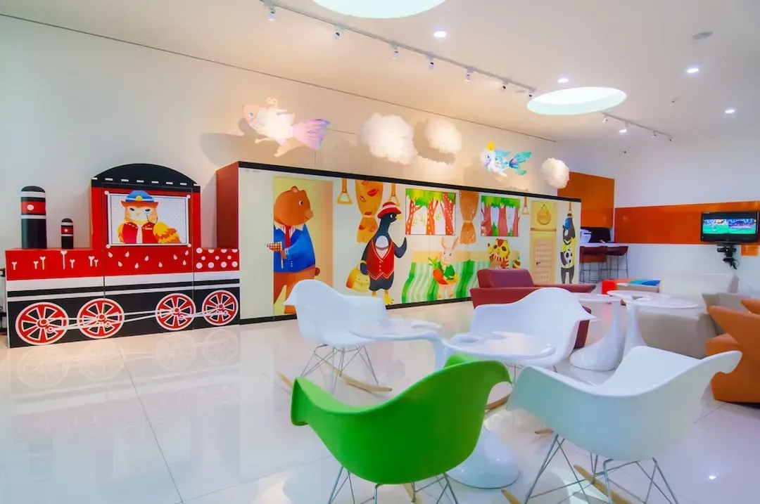 Lobby sitting area