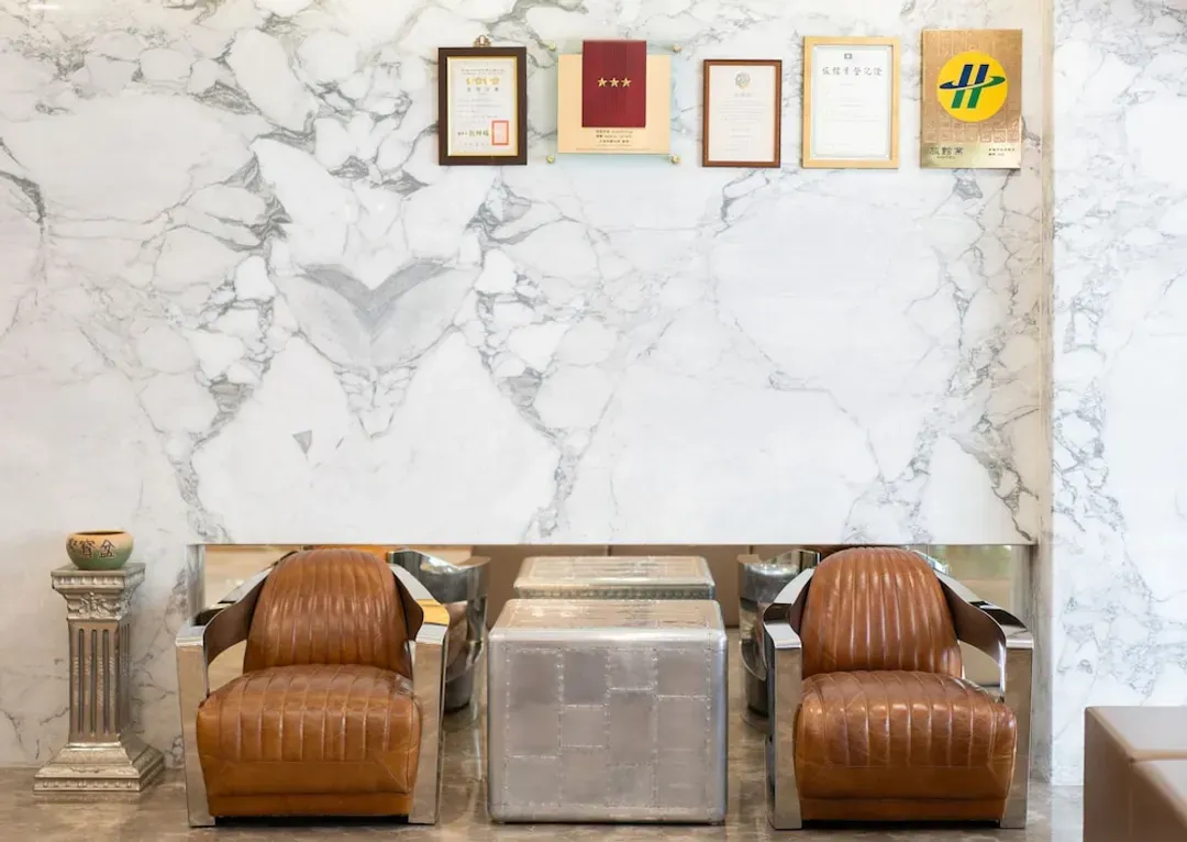 Lobby sitting area