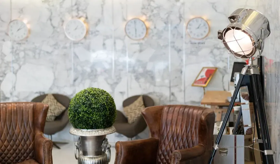 Lobby sitting area