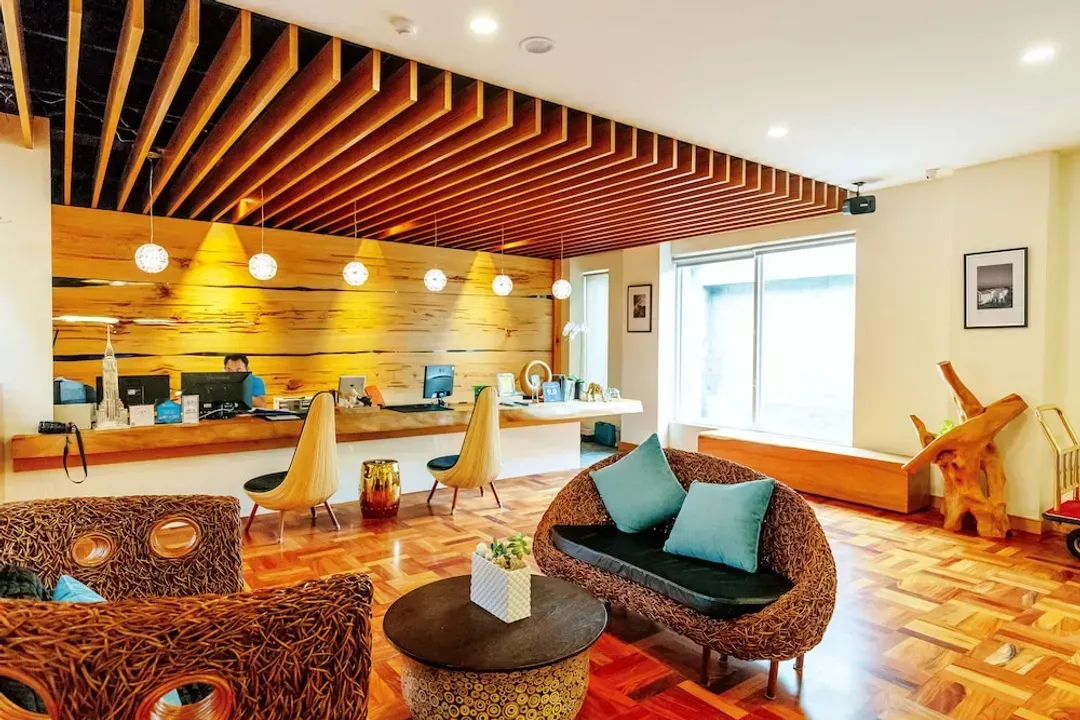 Lobby sitting area