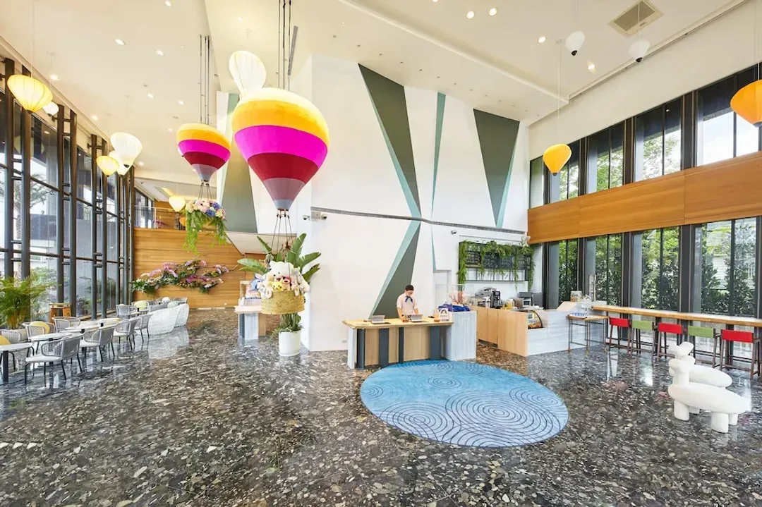 Reception hall