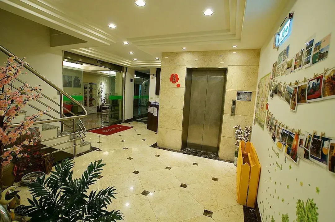 Interior entrance