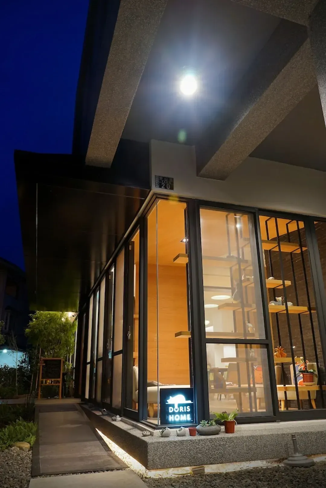 Interior entrance