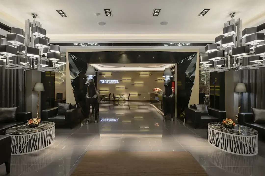 Lobby sitting area