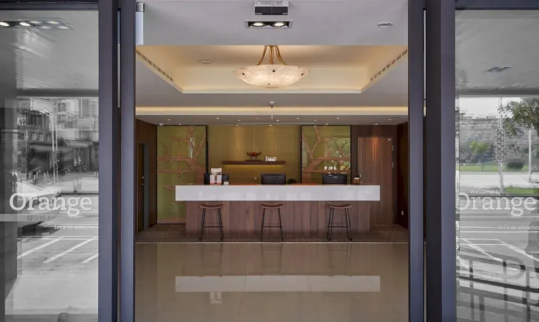 Interior entrance