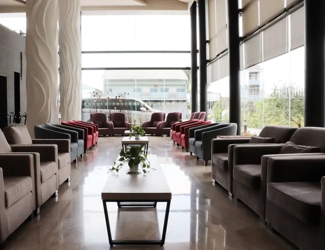 Lobby sitting area