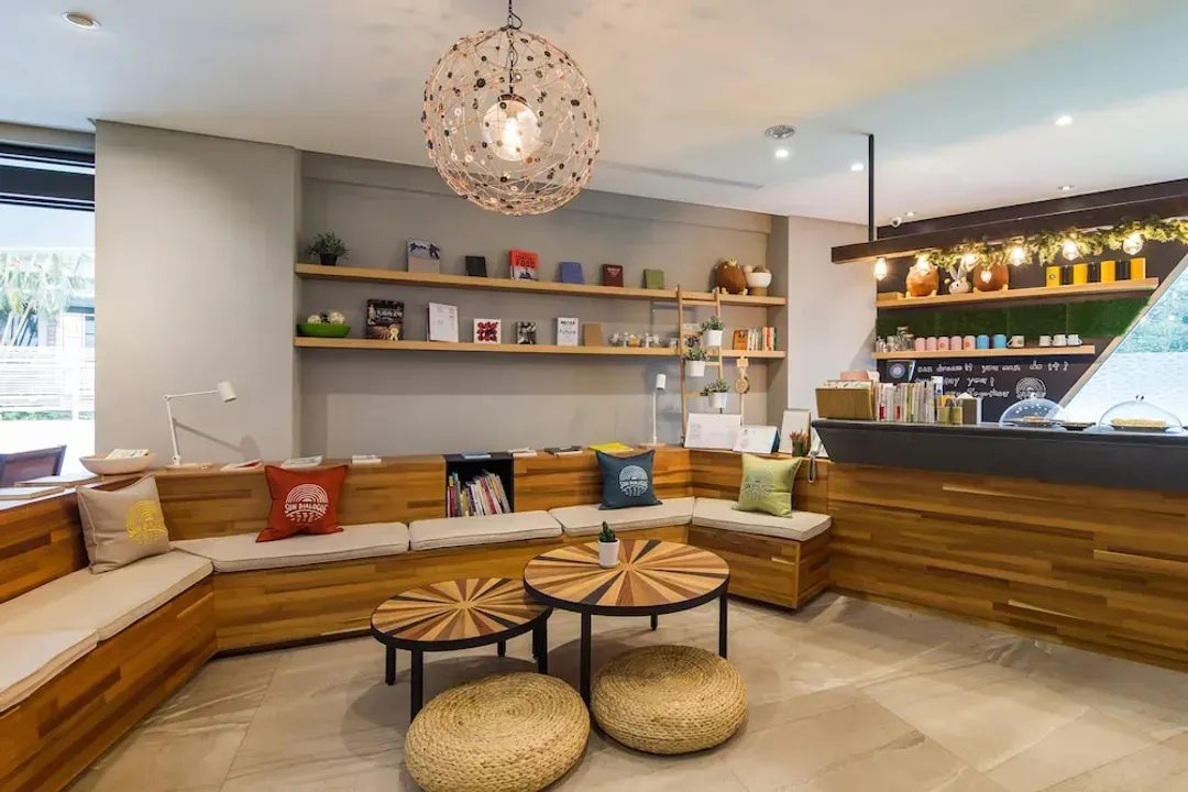 Lobby sitting area