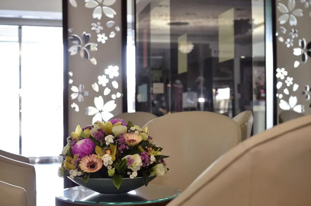 Lobby sitting area