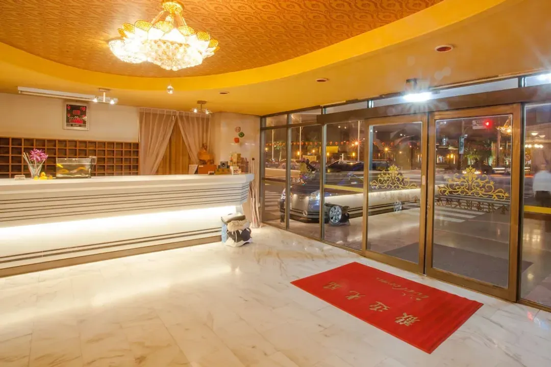Interior entrance