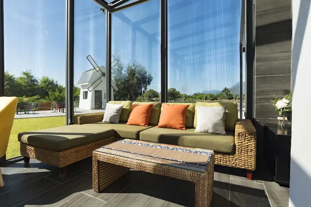 Lobby sitting area