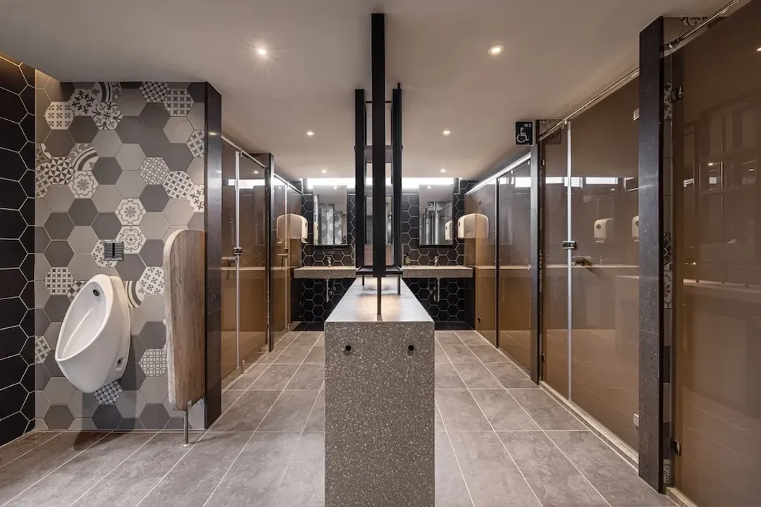 Shared bathroom