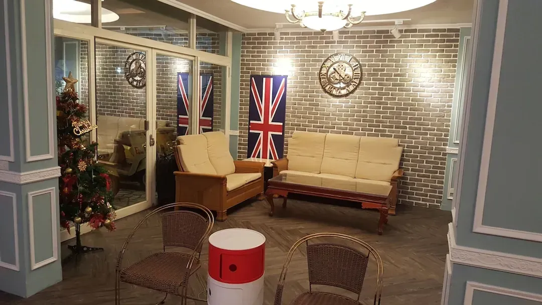Lobby sitting area